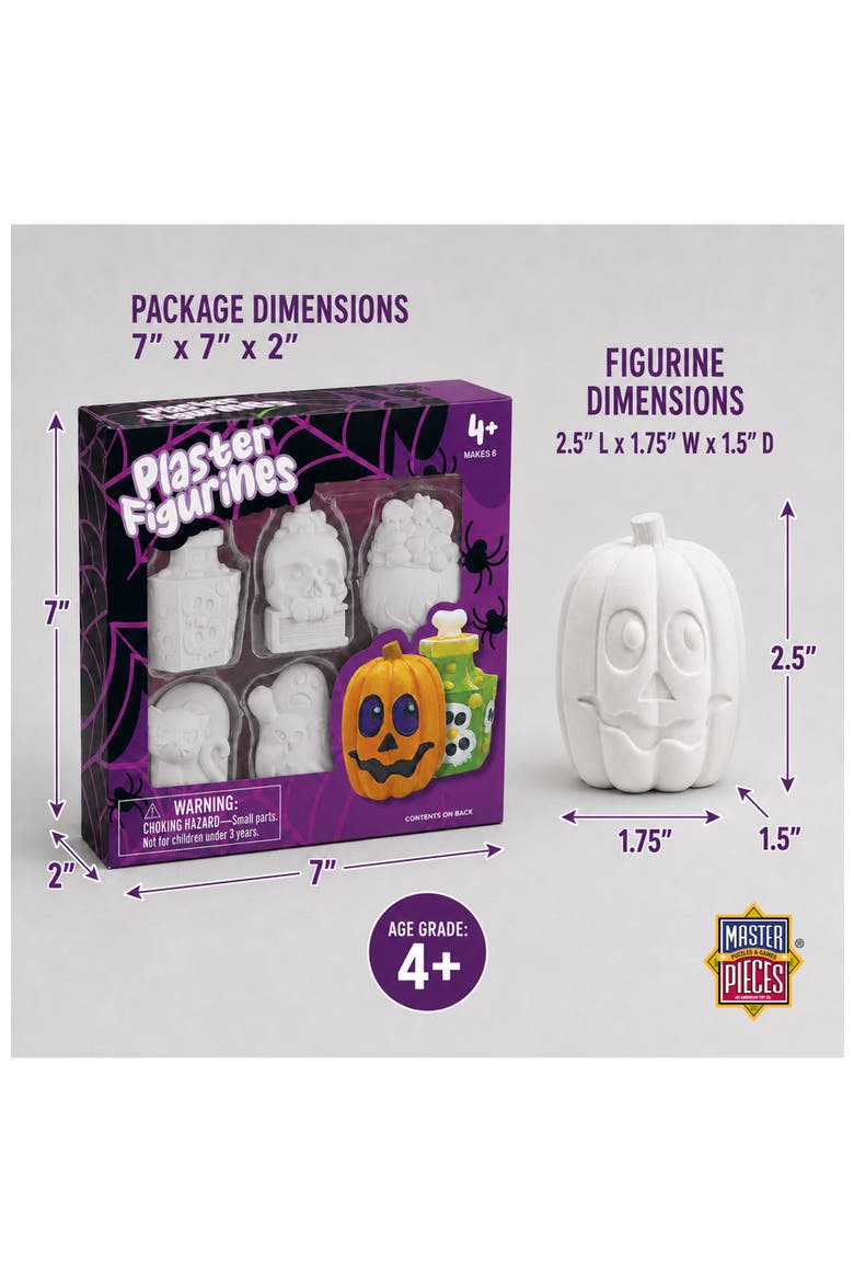 Halloween Plaster Figurine Paint Set, Alternate, color, Multicolor