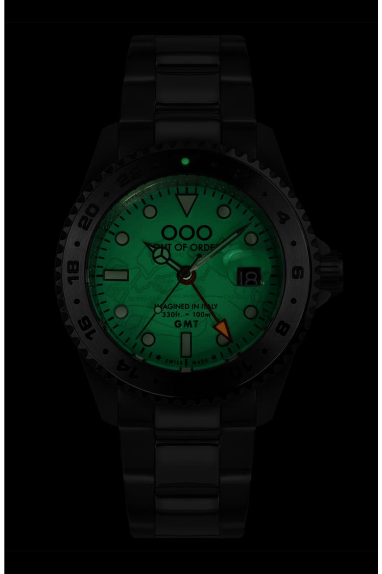 GMT Venezia Bracelet Watch, 44mm, Alternate, color, GMT VENEZIA