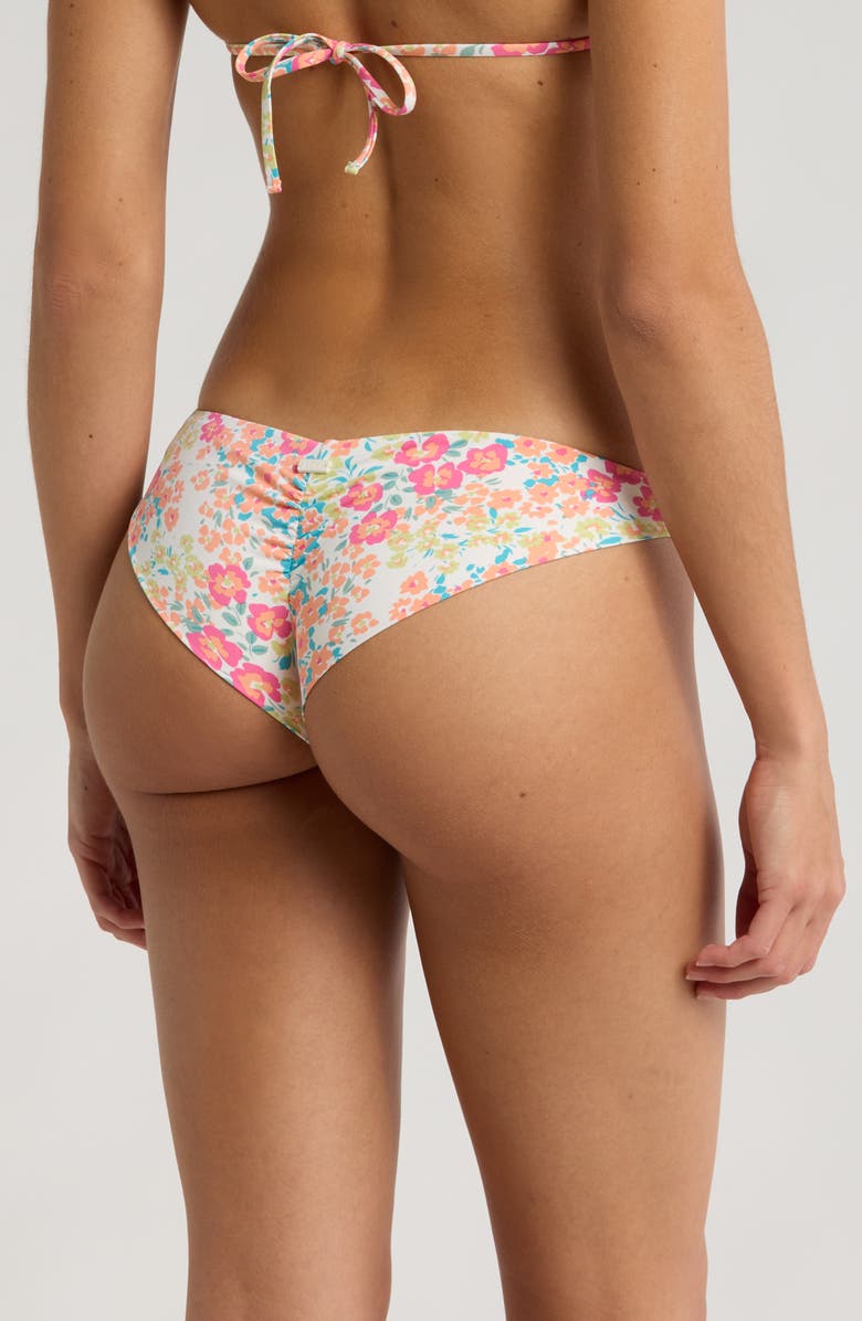 Roxy Floral Bikini Bottoms, Alternate, color, 