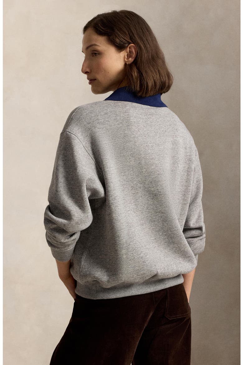 Arctic Fleece Sweatshirt, Alternate, color, GREY HTR