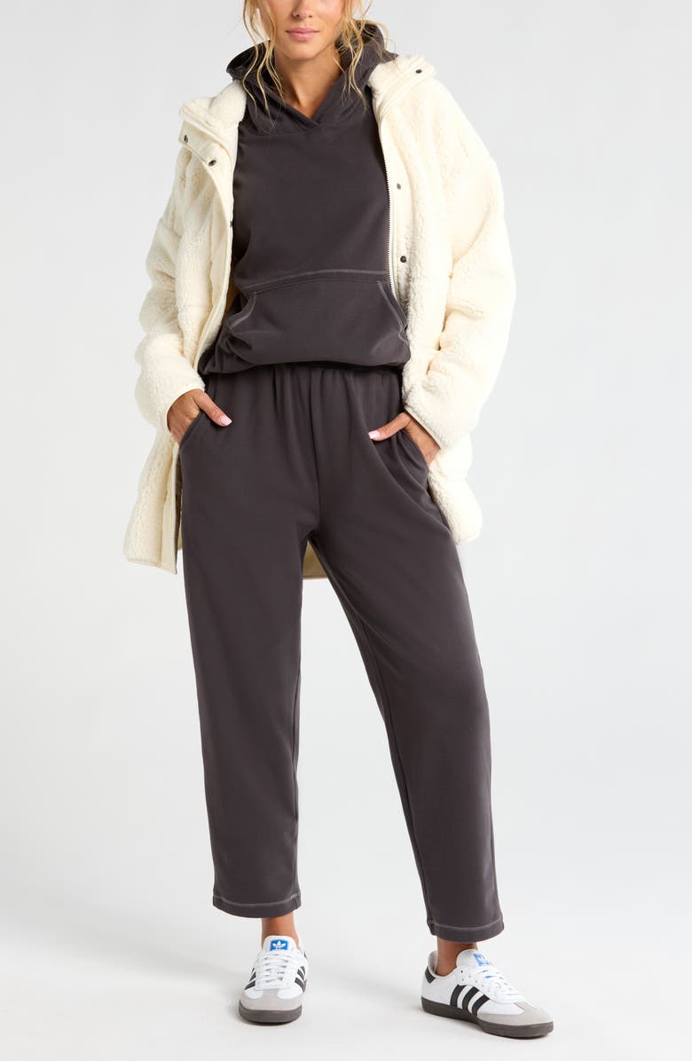 Zella Micro Fleece Joggers, Alternate, color, 