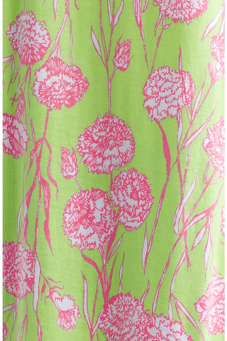 Riegan Floral Print Sleeveless Dress, Alternate, color, PISTACHIO MACARON ALINA