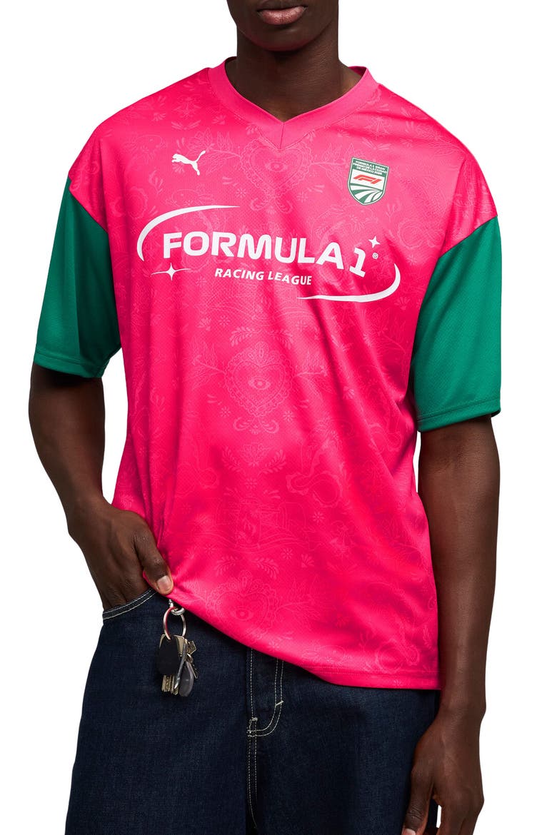 F1 Mexico Jersey, Main, color, PUMA PINK