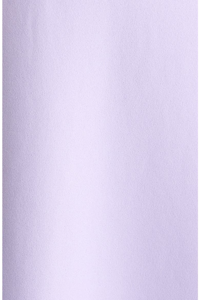 Twist Neck A-Line Midi Dress, Alternate, color, PASTEL LILAC