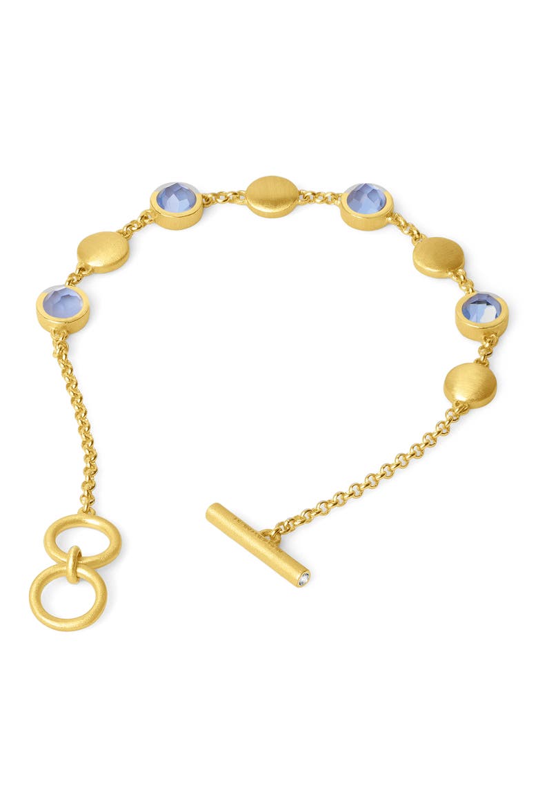 Tulum Station Chain Bracelet, Alternate, color, IRIDESCENT MIDNIGHT BLUE