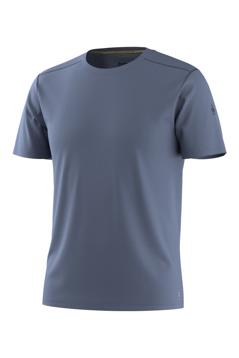 Merino Short Sleeve T-Shirt, Main, color, NIGHTFALL BLUE