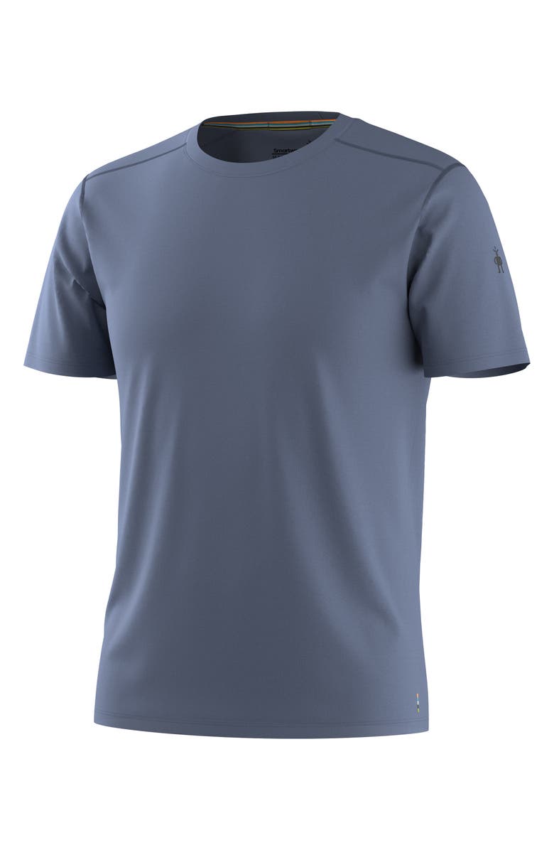 Smartwool Merino Short Sleeve T-Shirt, Main, color, Nightfall Blue