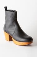 Fortress Charli Leather Platform Clog Boot