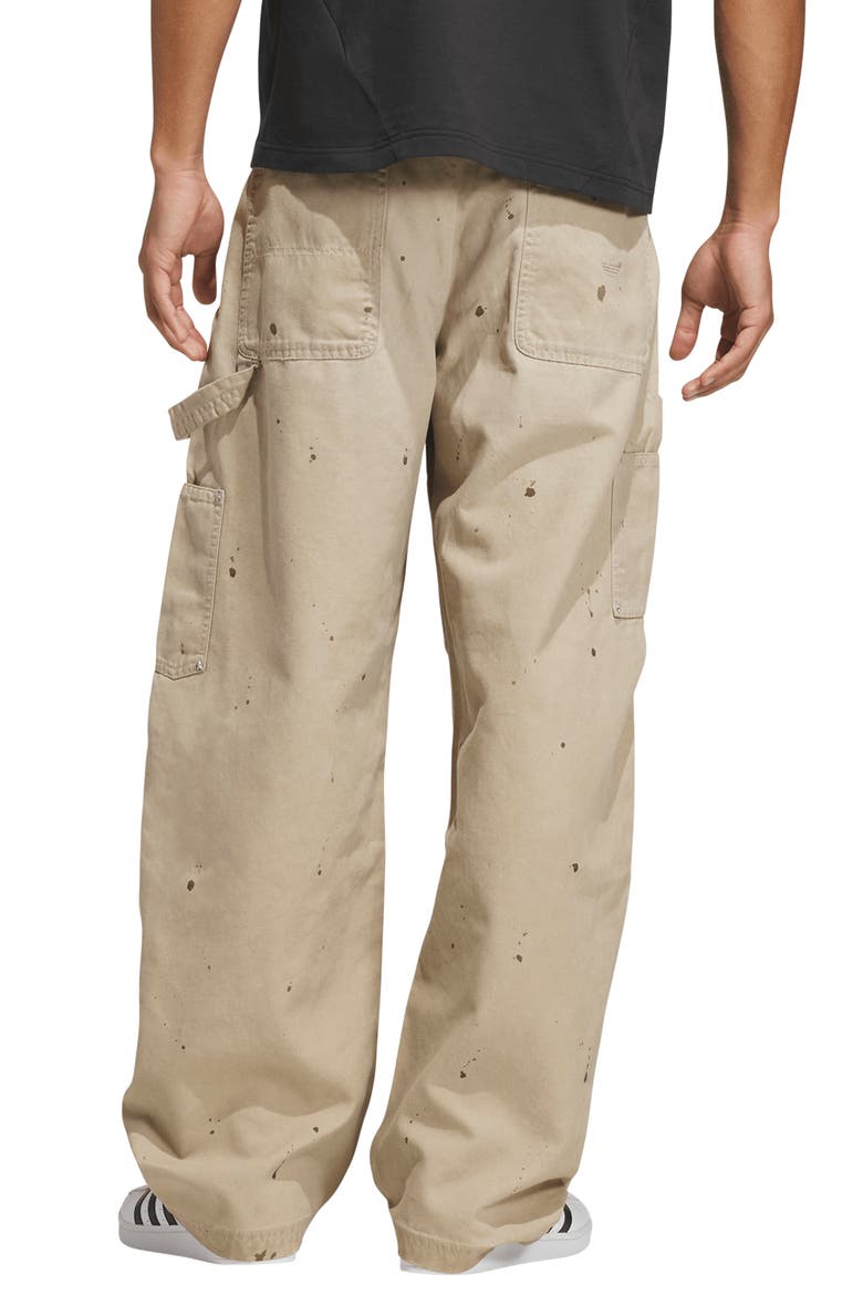 Barrel Wide Leg Pants, Alternate, color, WONDER BEIGE