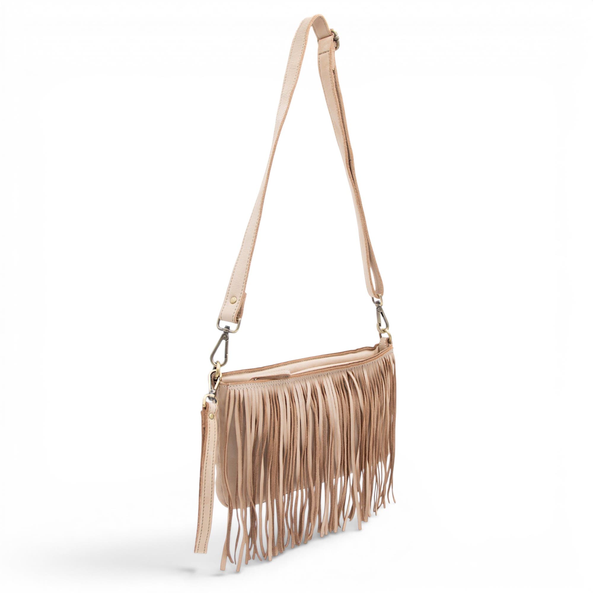 Fringe Crossbody, Alternate, color, Light Taupe