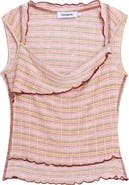Desigual Lettuce Edge Sleeveless Top