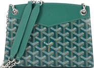 Pre-Owned Goyard Structured Rouette Chain Shoulder Bag Coated Canvas Mini