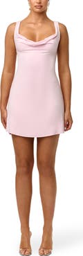 Naked Wardrobe Smooth Stretch Jersey Minidress