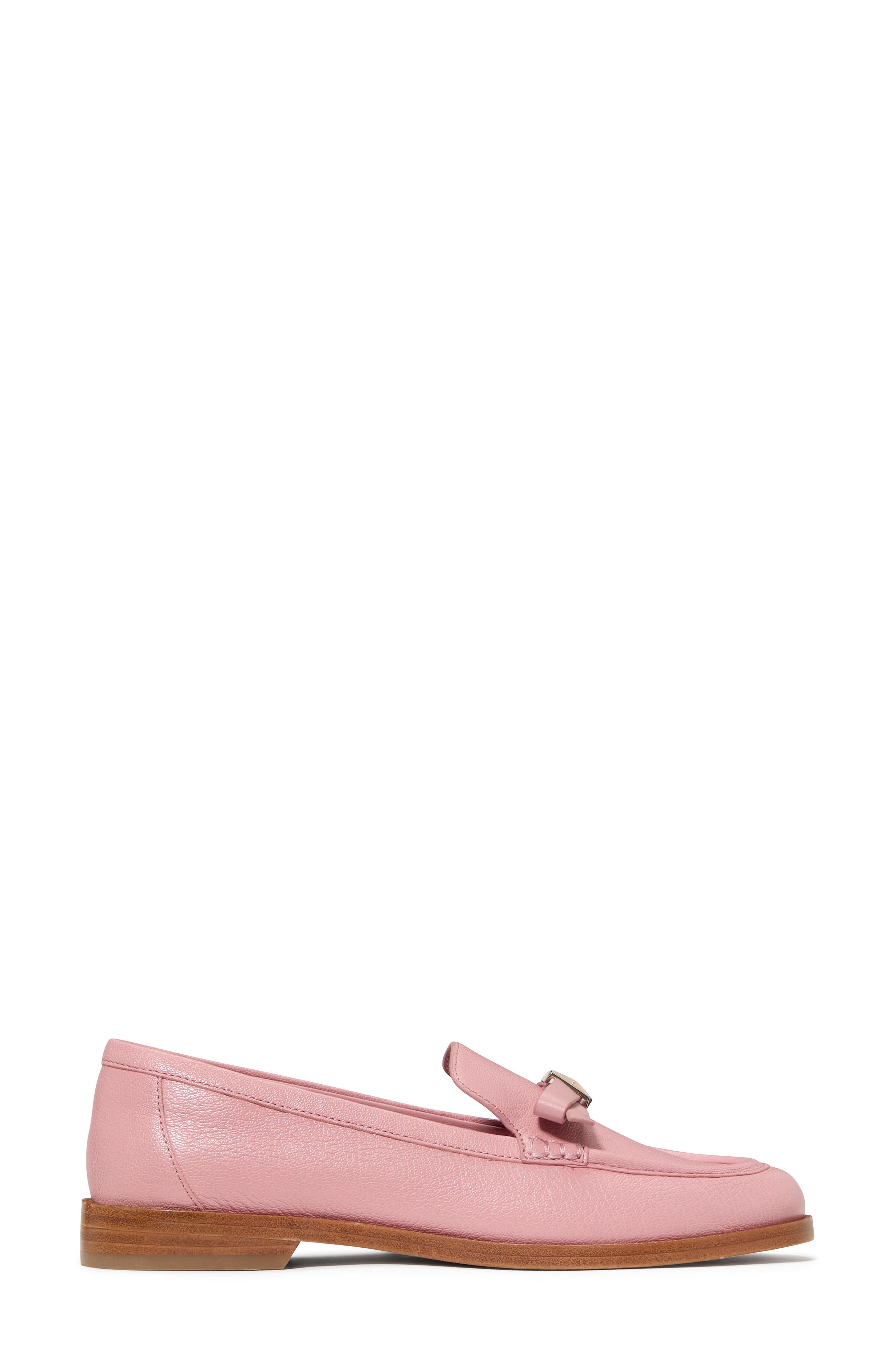 Kate Spade New York deco bow loafer, Alternate, color, Barre Pink
