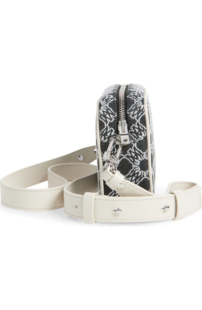 AMIRI MA Quad Denim Camera Bag, Alternate, color, Black