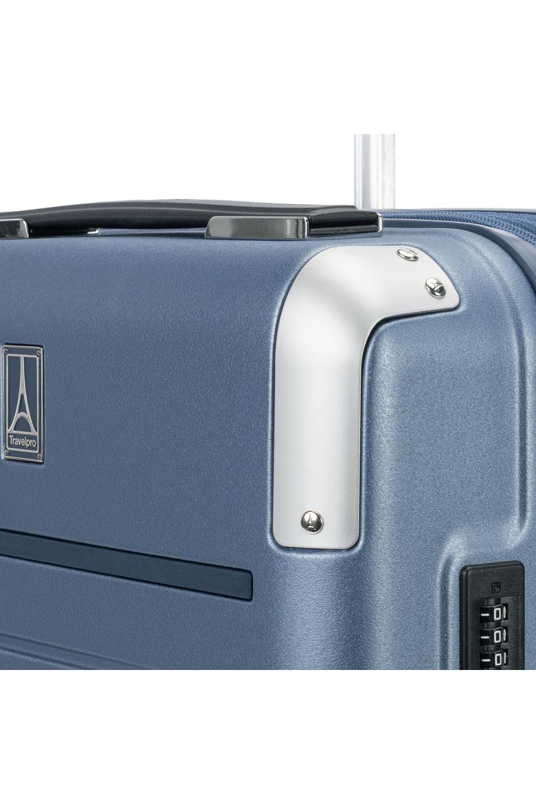 Platinum Elite Hardside Carry On Expandable Spinner Luggage, Alternate, color, Dark Sky Blue