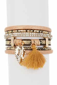 OLIVIA WELLES Julisa Multi Strand Stack Bracelet