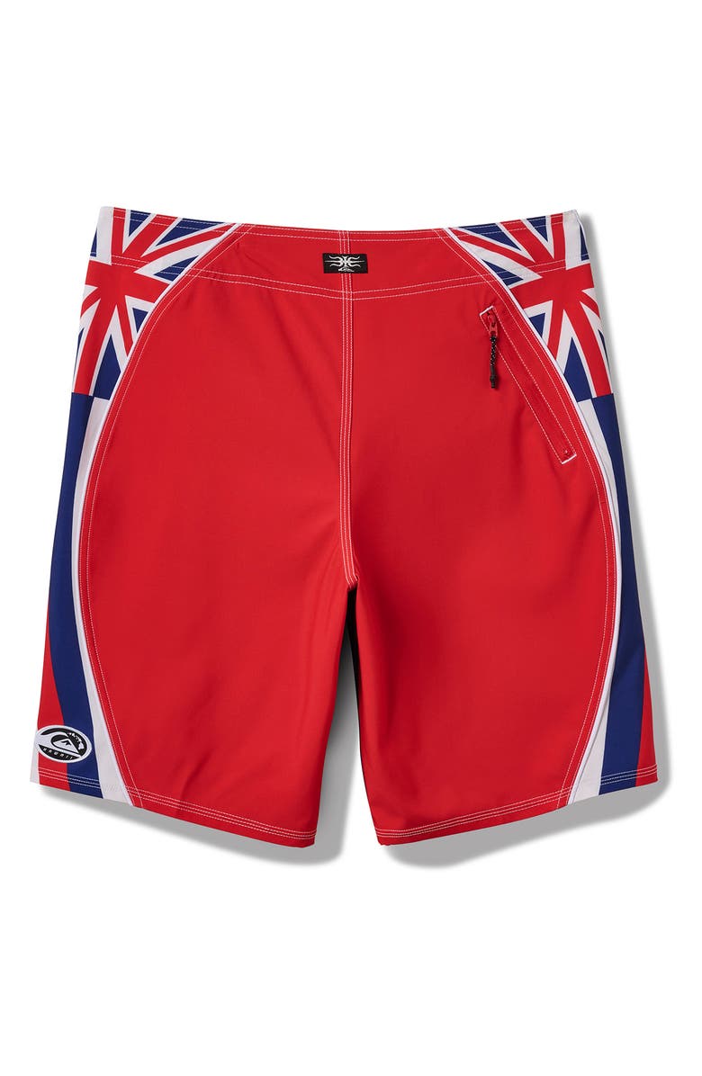 Quiksilver Surfsilk Hi Flight Board Shorts, Alternate, color, Royal Blue