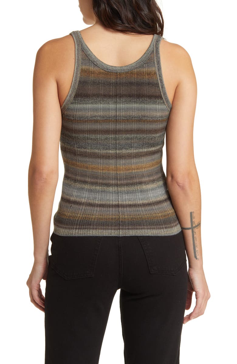 Re/Done Rib Wool Tank Top, Alternate, color, 
