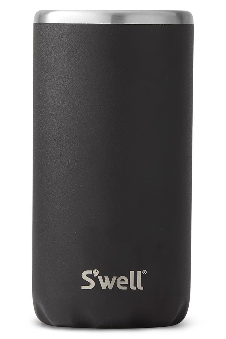 16-Ounce Stainless Steel Drink Chiller, Main, color, ONYX