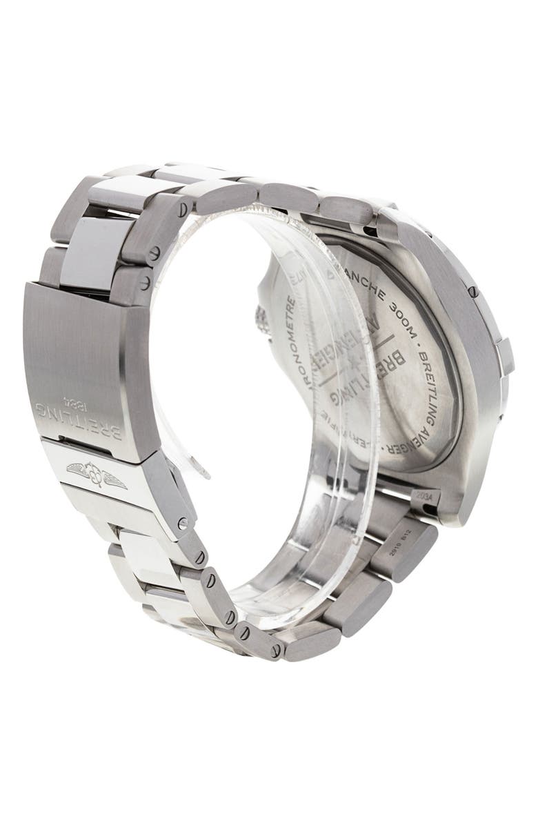 Watchfinder & Co. Breitling Preowned Avenger Automatic 43 Bracelet Watch, 43mm, Alternate, color, 