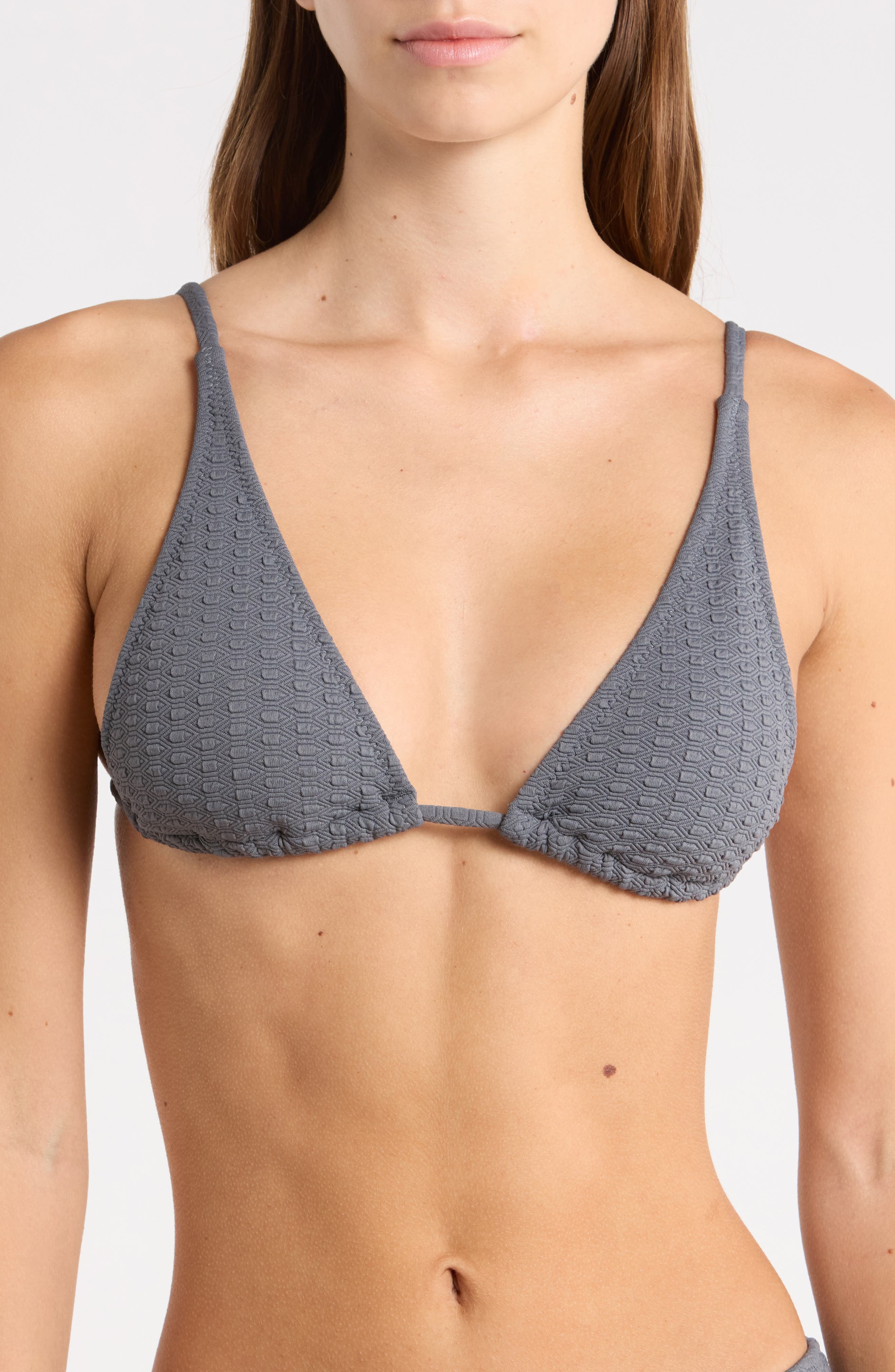 Haliewa Built Up Triangle Bikini Top