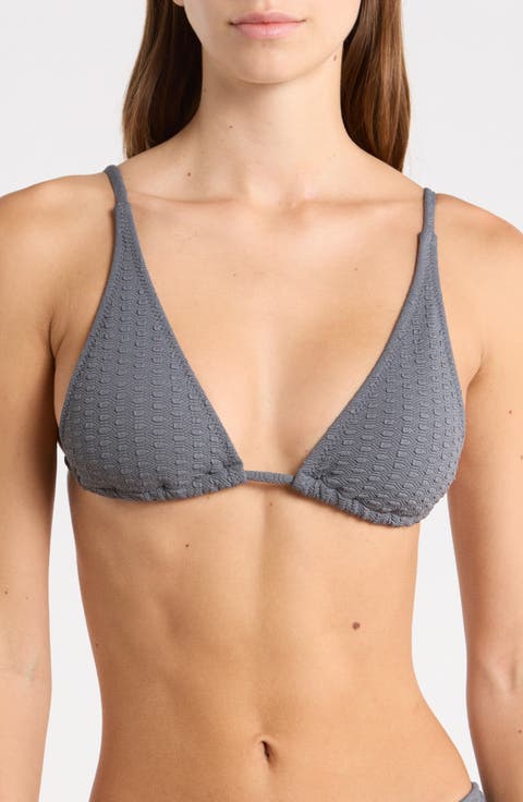 Haliewa Built Up Triangle Bikini Top