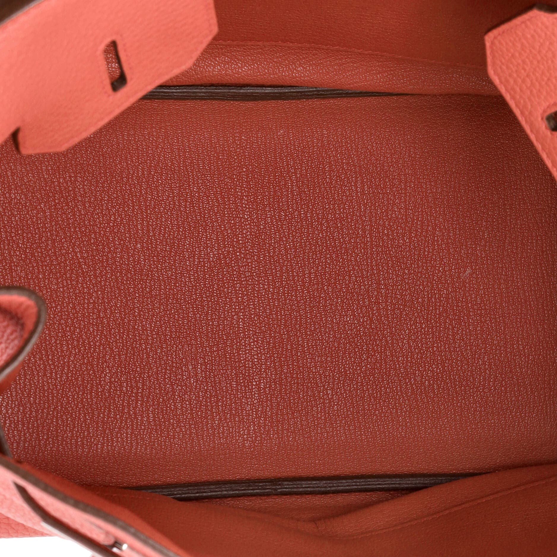 Pre-Owned Hermes Birkin Handbag Pink Clemence with Palladium Hardware 30, Alternate, color, Bougainvillier