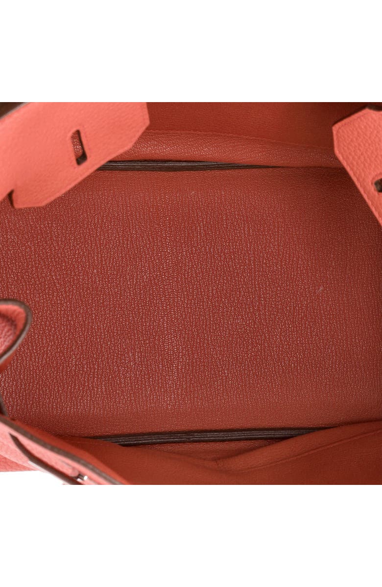 Pre-Owned Hermes Birkin Handbag Pink Clemence with Palladium Hardware 30, Alternate, color, Bougainvillier