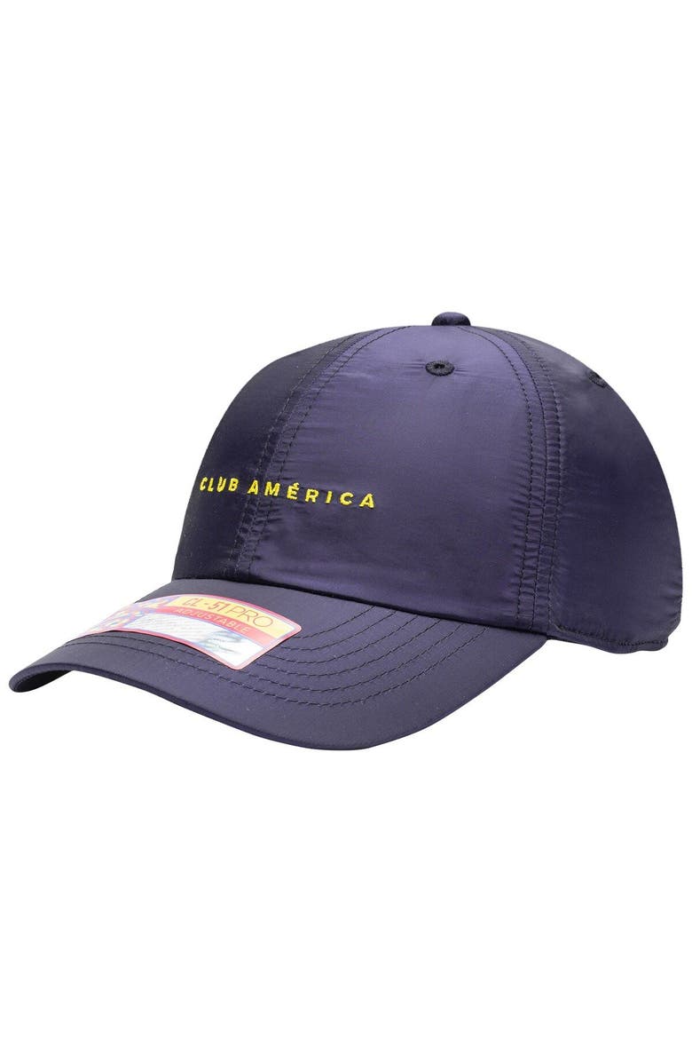 FAN INK Men's Navy Club America Liquid Adjustable Hat, Main, color, 