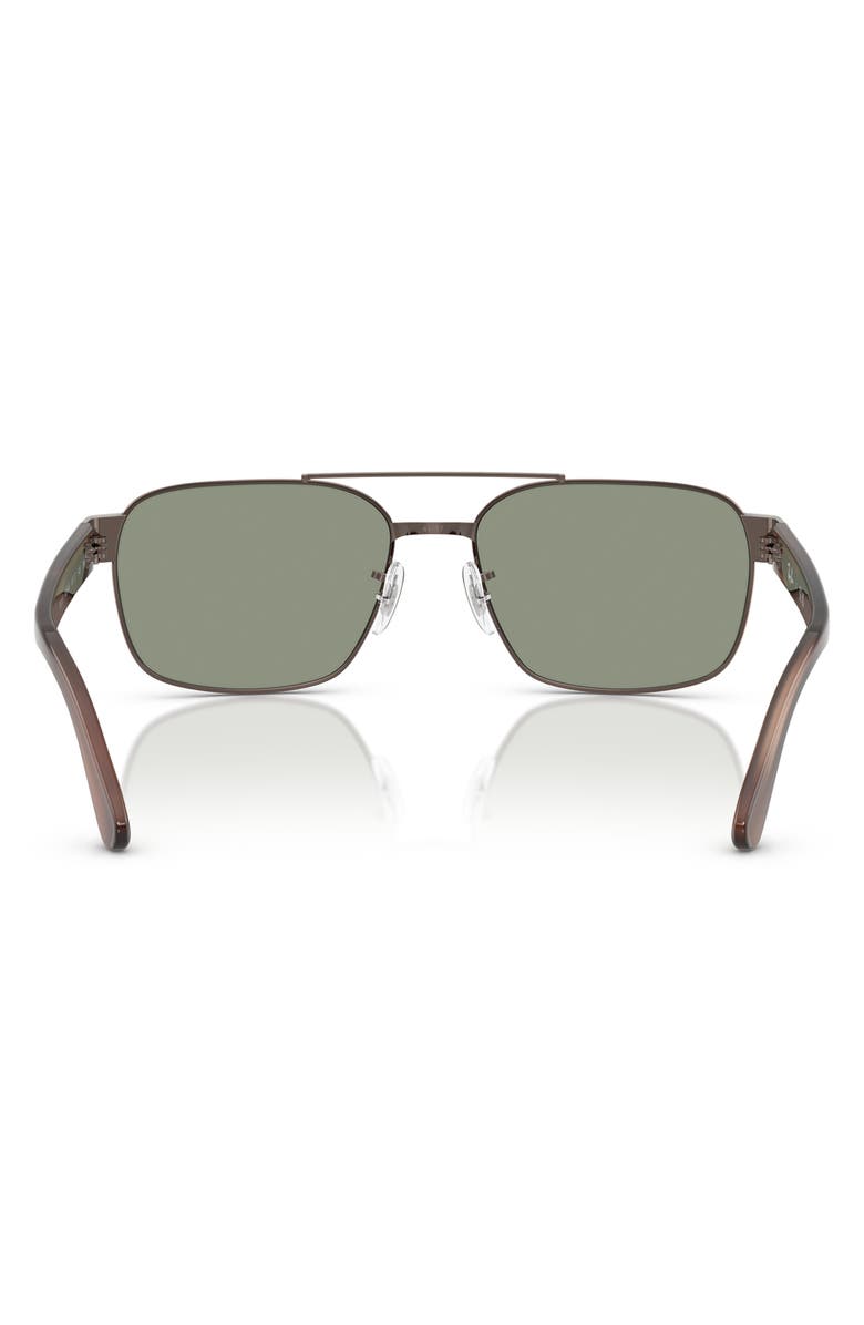 Ray-Ban 58mm Square Sunglasses, Alternate, color, Copper