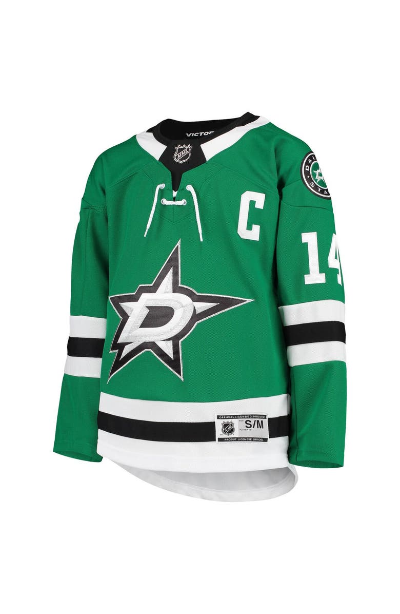 Outerstuff Youth Jamie Benn Kelly Green Dallas Stars Home Premier Player Jersey, Alternate, color, Kelly Green