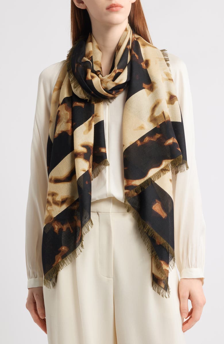 Nordstrom Cashmere 
Silk Eyelash Fringe Scarf, Main, color, 