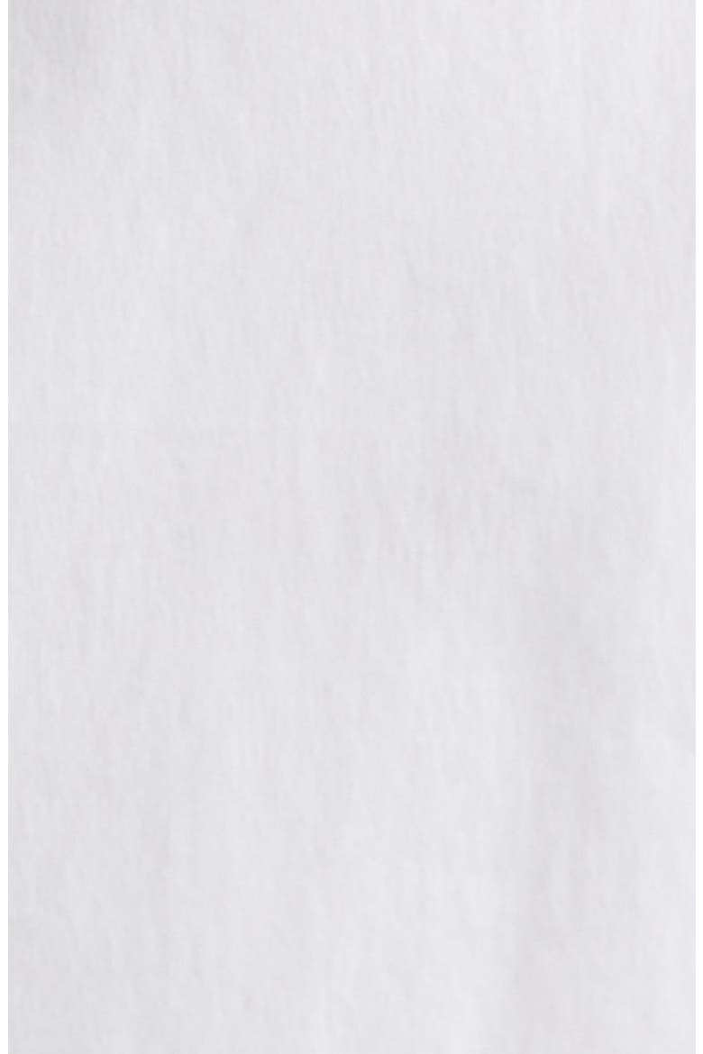 Gamma Stretch Cotton Peplum Shirt, Alternate, color, OPTICAL WHITE