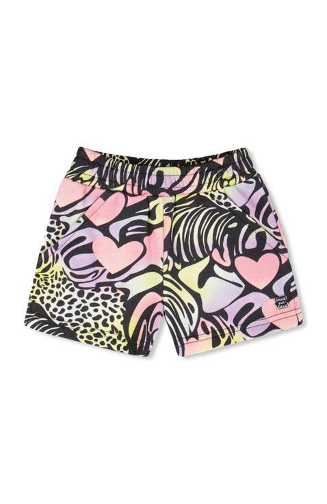French Terry Elastic Waist Shorts (Toddler, Little Kid & Big Kid)