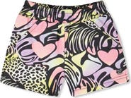 Deux par Deux French Terry Elastic Waist Shorts