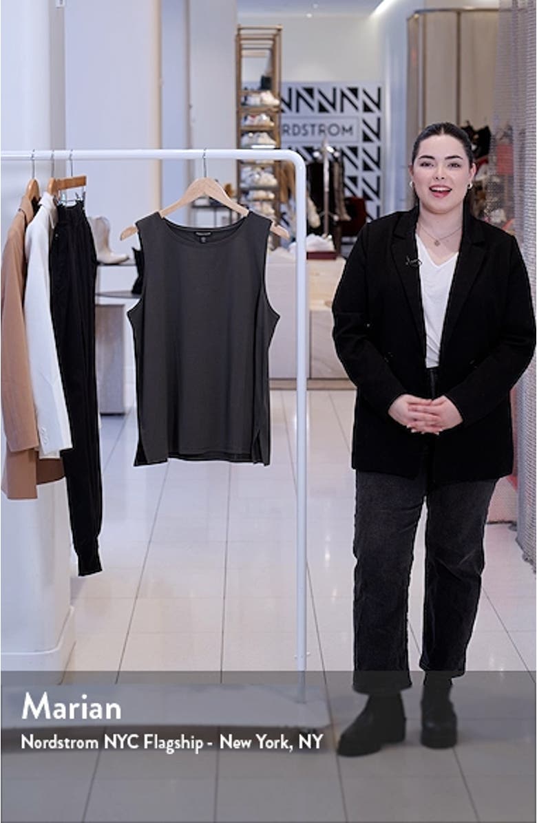 Crewneck Jersey Tank, sales video thumbnail