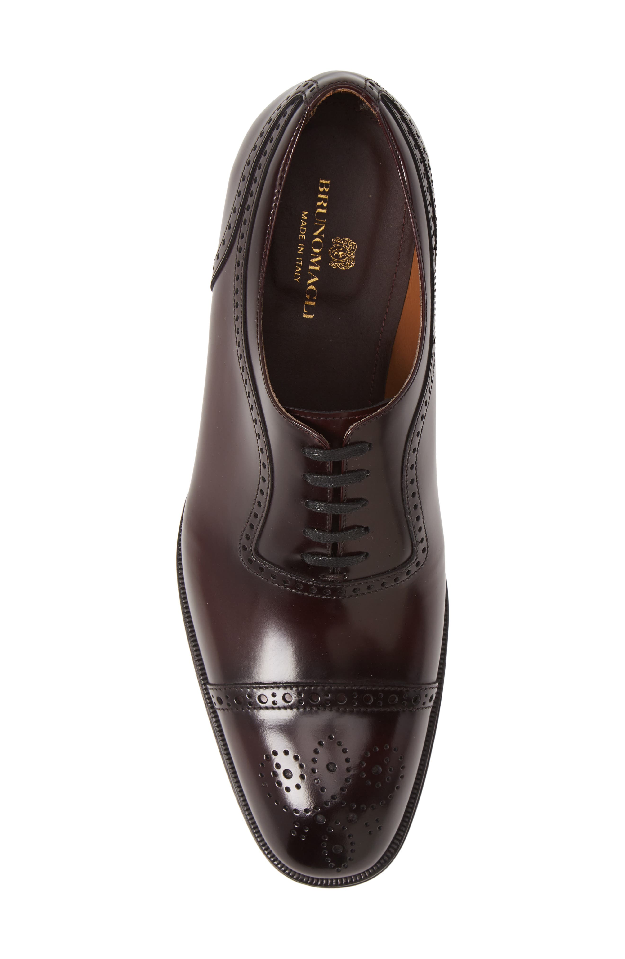 Ancona Shoe, Alternate, color, BORDO LEATHER