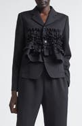 Comme des Garçons Girl Ruffle Gabardine Jacket