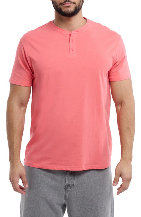 Short Sleeve Henley