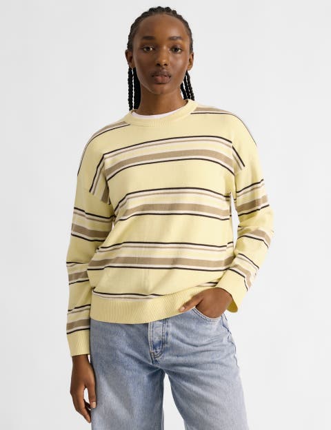 Stripe Cotton Jumper