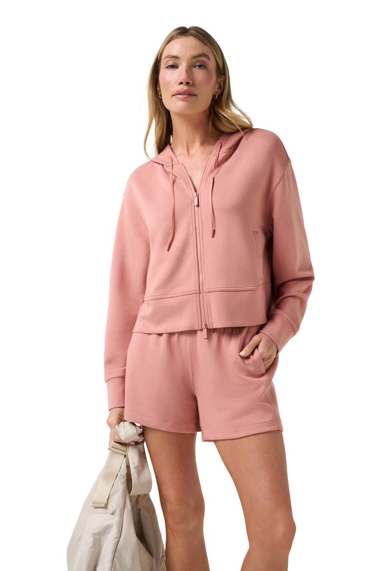 Skyloft Zip-Up Hoodie, Alternate, color, MESA