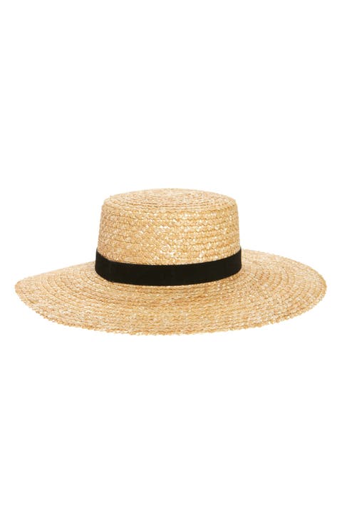 Mira Straw Boater