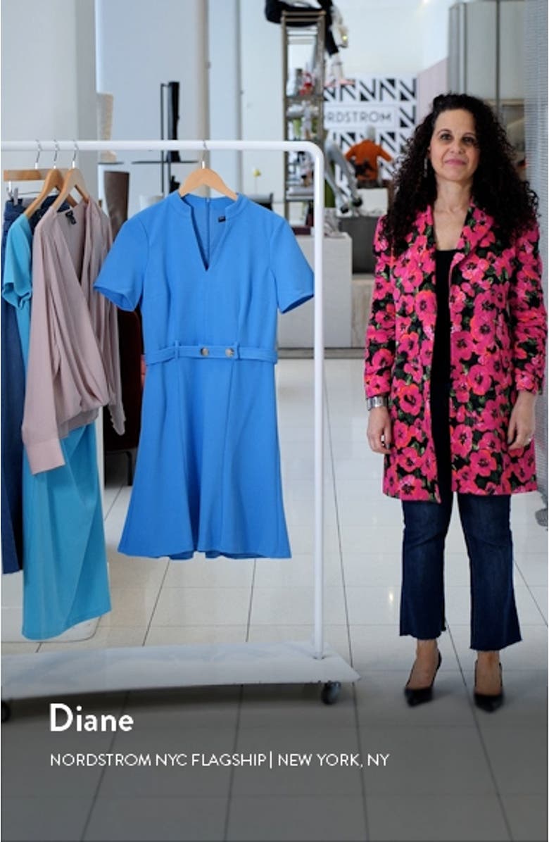 Belted A-Line Dress, sales video thumbnail