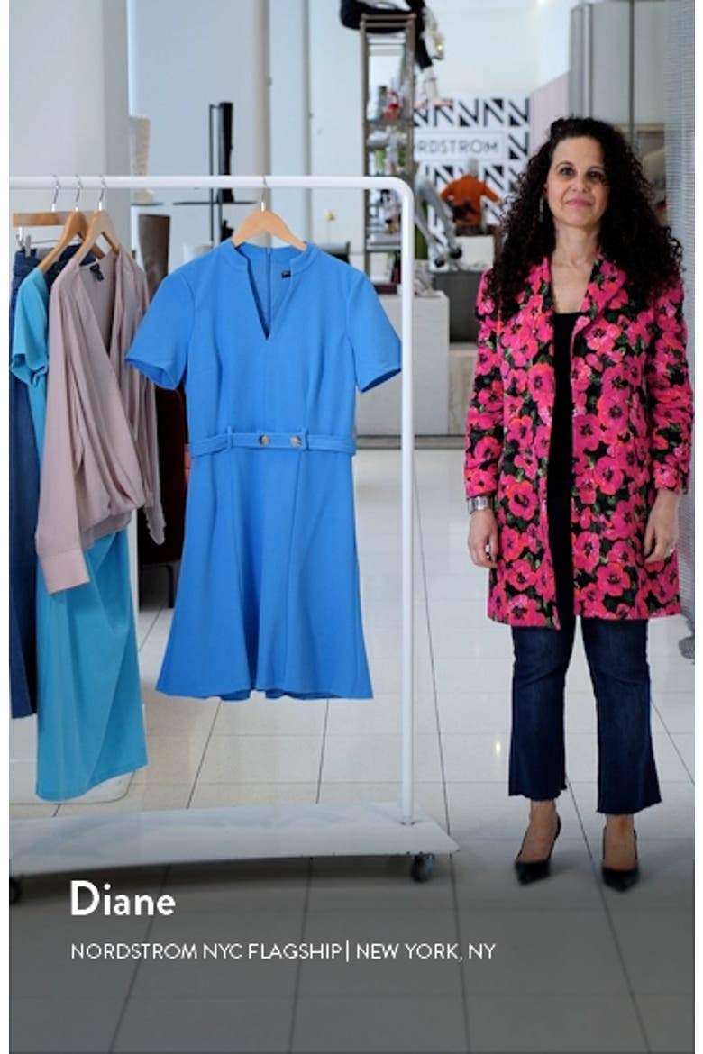 Belted A-Line Dress video