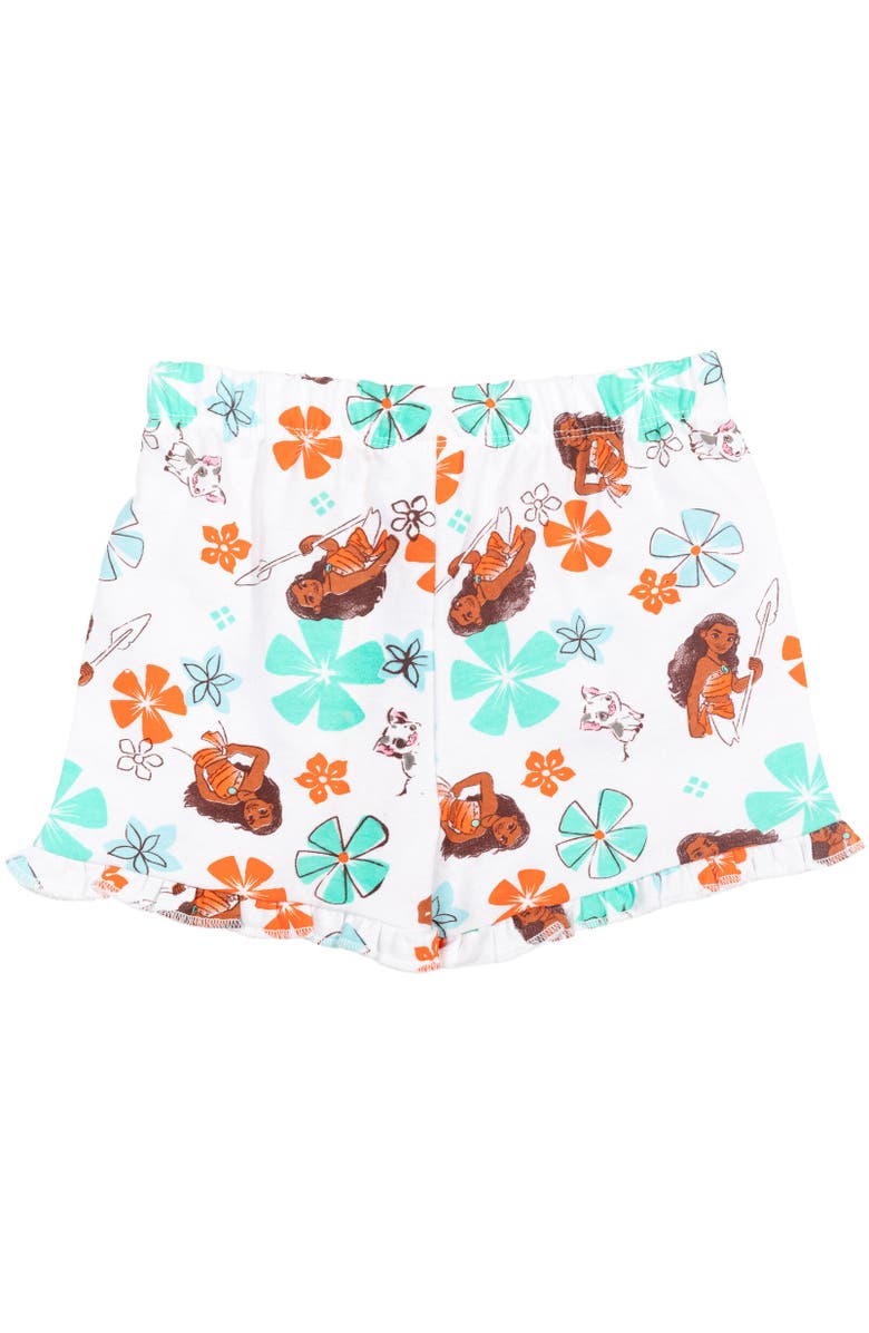 Disney Princess T-Shirt & French Terry Shorts Set, Alternate, color, Moana Blue