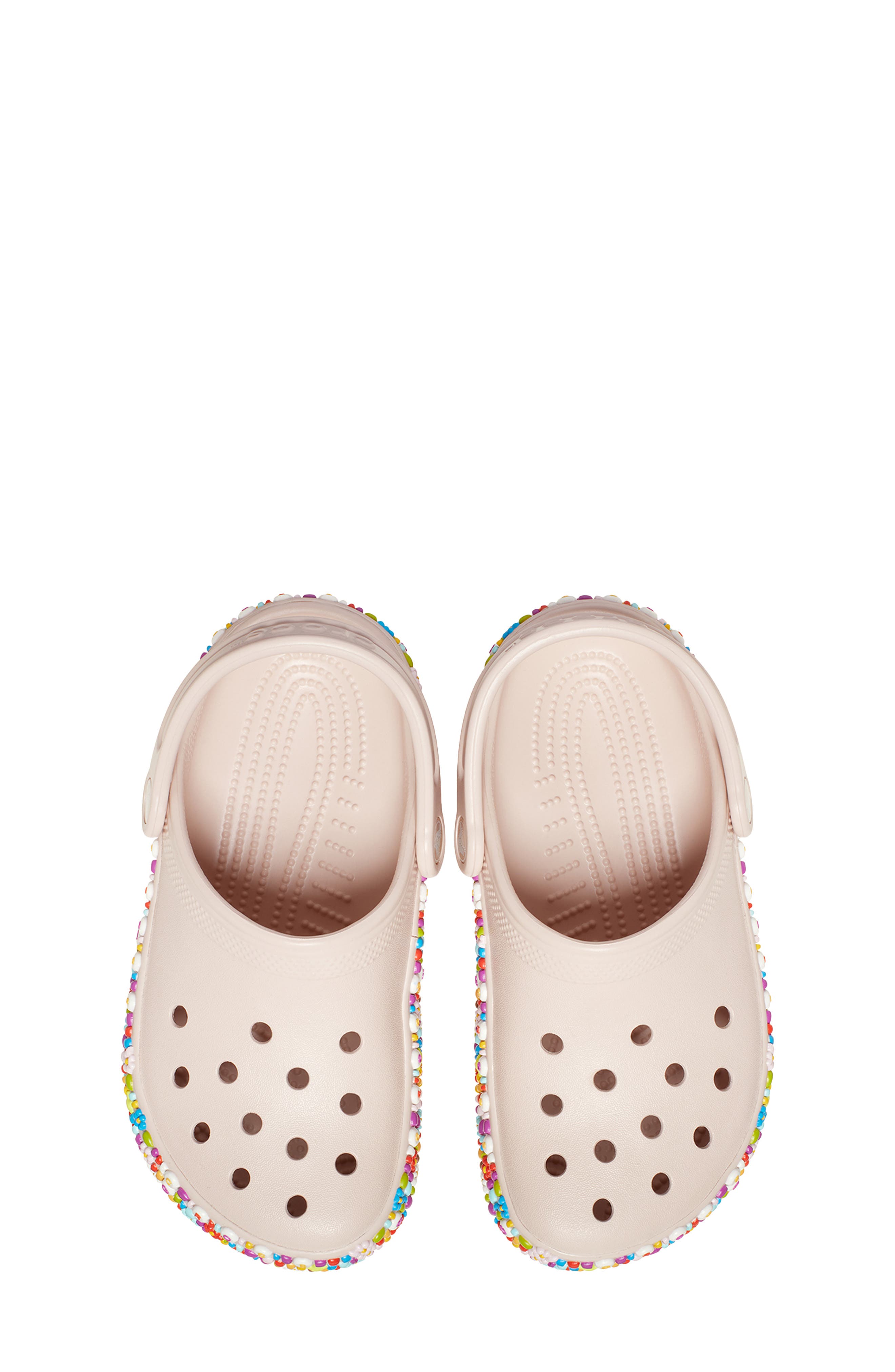 CROCS Kids' Classic Beaded Band Clog, Alternate, color, Quartz