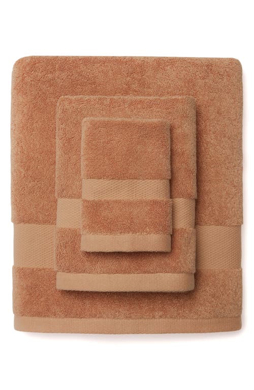 Sferra Bello Nuovo Bath Sheet In Terracotta