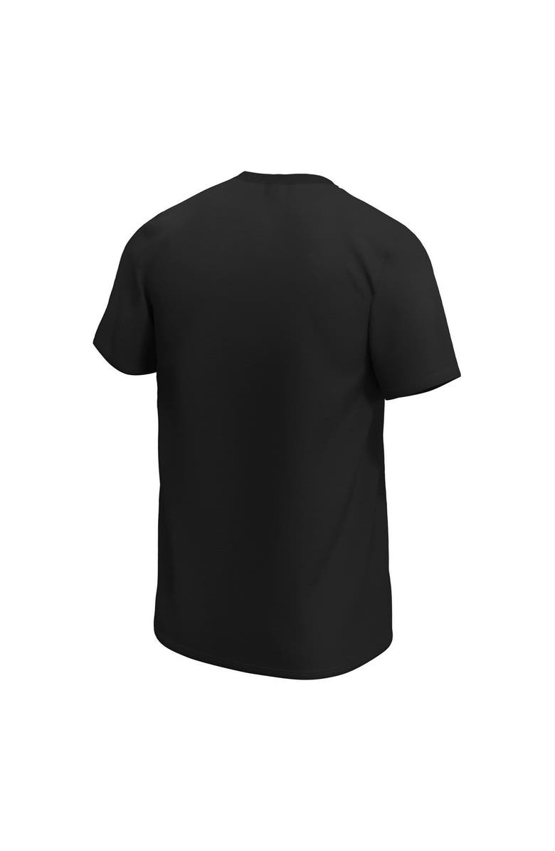 ADPRO Sports Men's Black Calgary Roughnecks Primary Logo T-Shirt, Alternate, color, 