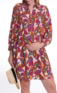 Cache Coeur Soledad Maternity and Nursing Shirt Dress